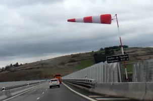 La Haute-Loire passera en vigilance orange au vent à partir de 14h.
