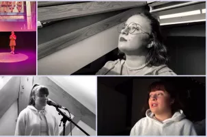 Inès Clavier fait la course en tête avec une reprise de Renaud.