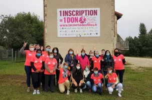Les élues et agents de la mairie de Brives ont participé.
