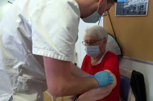 Pour Philomène Rochedix, se faire vacciner c’est pouvoir retrouver sa liberté.