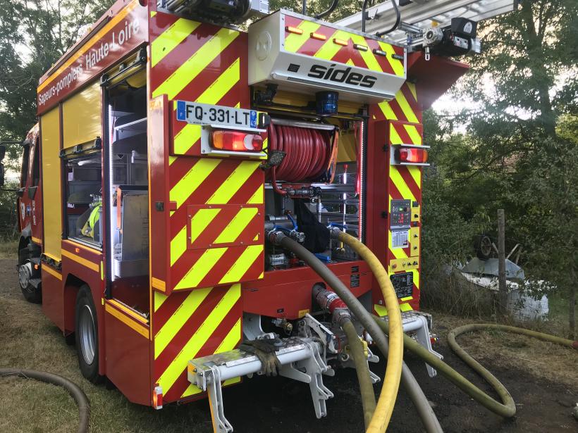 L’équipe risques technologiques des pompiers n’a pas pu faire de prélèvement.